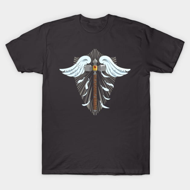 Dungeons and Dragons Paladin Hammer Symbol Dungeons And Dragons Paladin T Shirt TeePublic